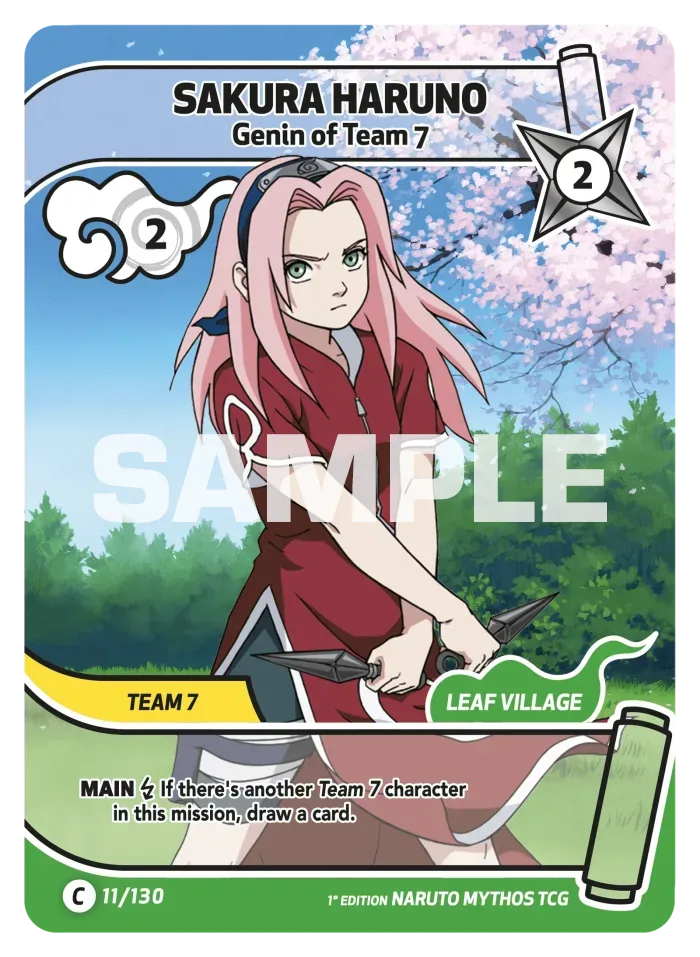 Sakura Haruno - Genin of team 7 11/130
