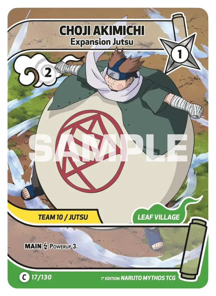 Choji Akimichi - Expansion Jutsu 17/130