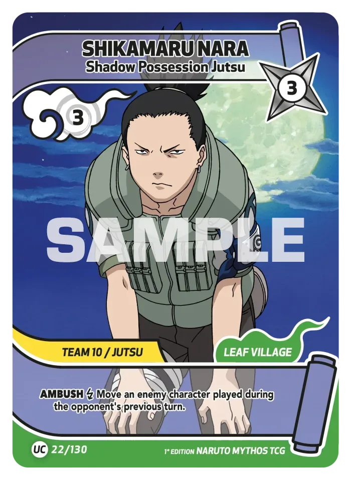 Shikamaru Nara - Shadow Possession Jutsu 22/130