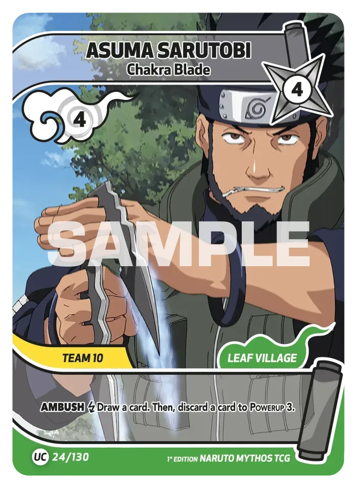 Asuma Sarutobi - Chakra Blade 24/130
