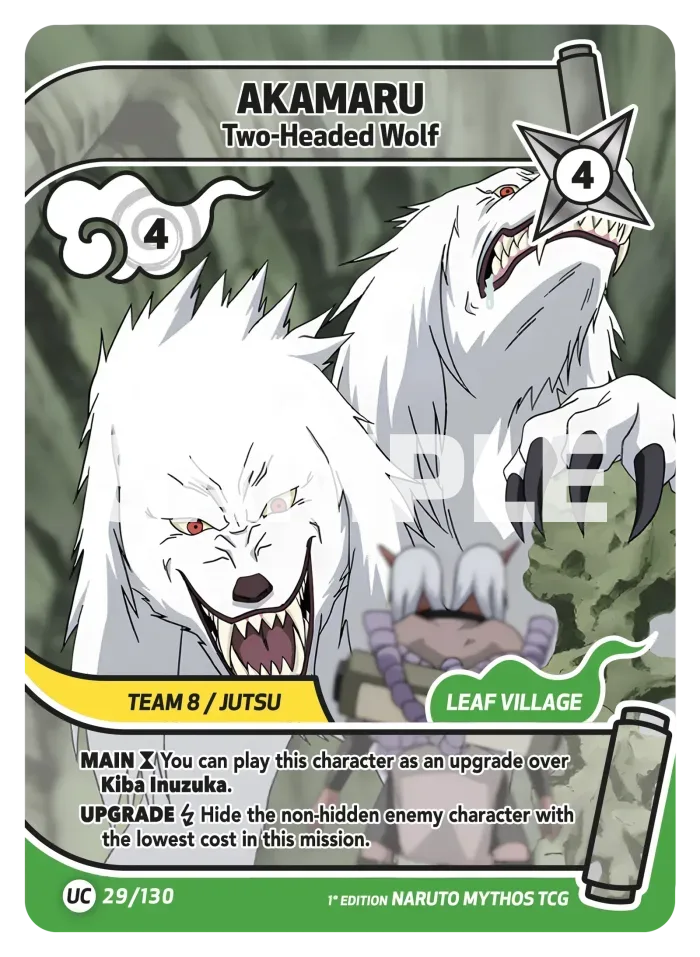 Akamaru - Two-Headed Wolf 29/130