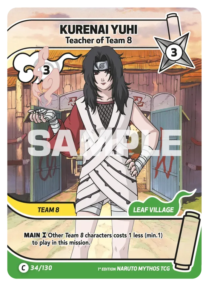 Kurenai Yuhi - Teacher of Team 8 34/130