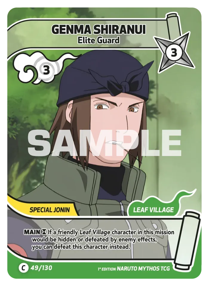 Genma Shiranui - Elite Guard 49/130