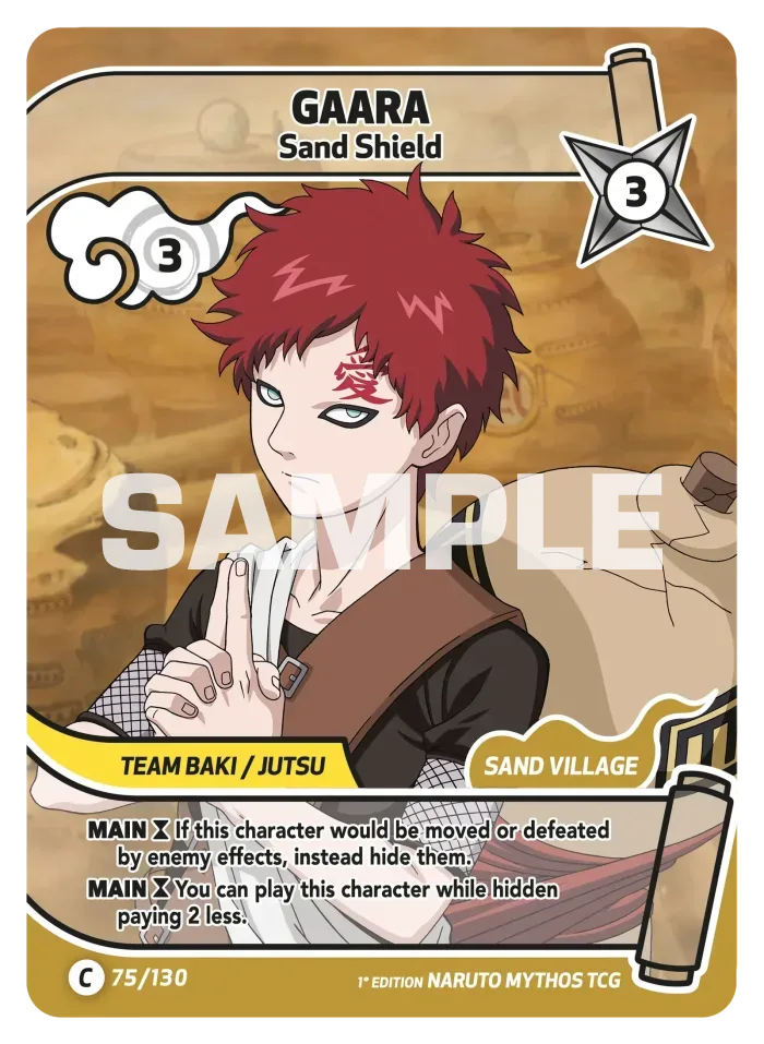 Gaara - Sand Shield 75/130