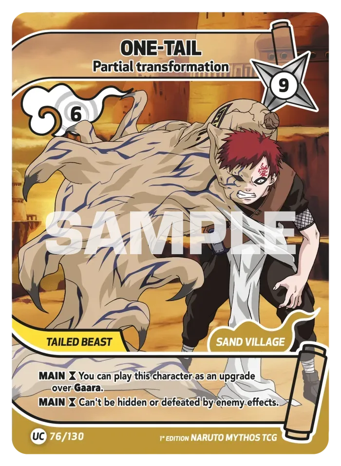 One-Tail - Partial transformation 76/130