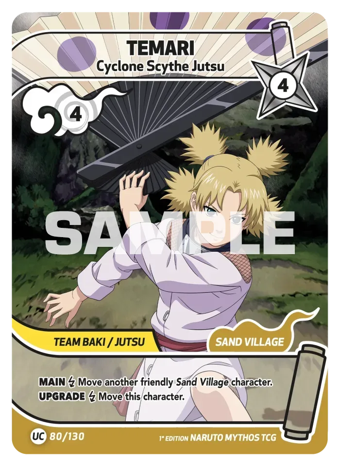 Temari - Cyclone Scythe Jutsu 80/130