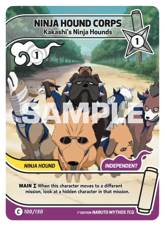 Ninja Hound Corps - Kakashi's Ninja Hounds 100/130