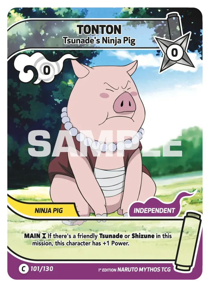 TonTon - Tsunade's Ninja Pig 101/130