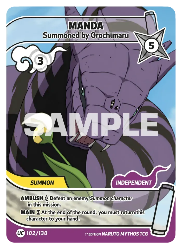 Manda - Summoned by Orochimaru 102/130