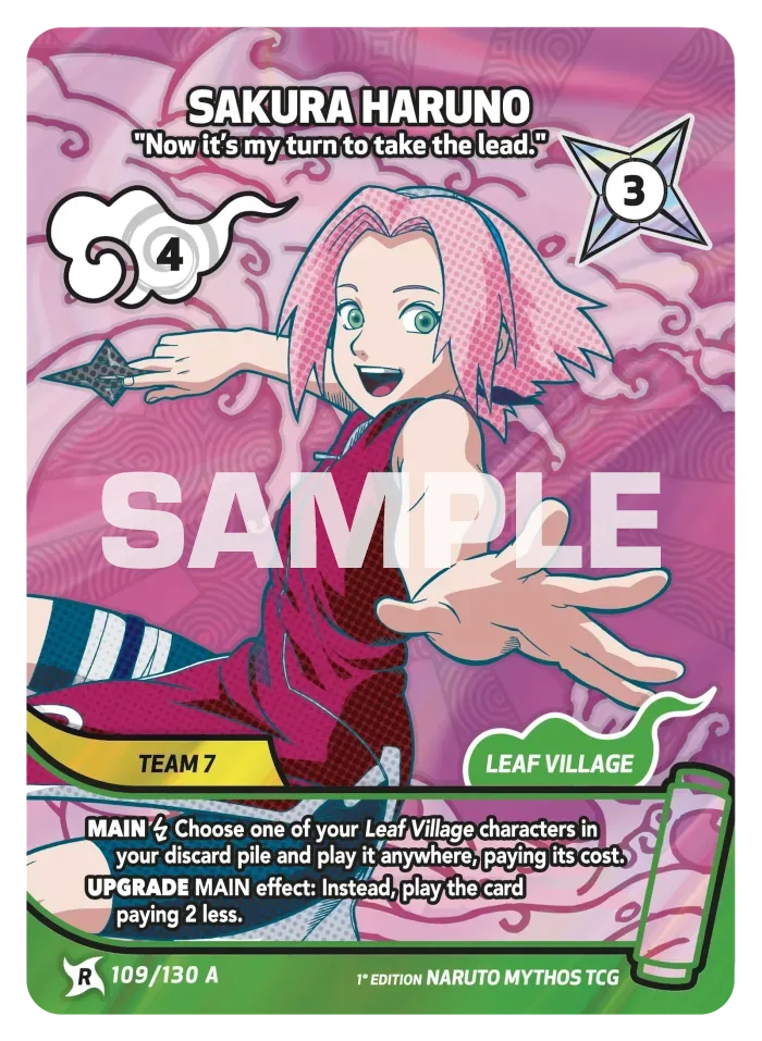 Sakura Haruno - "Now it’s my turn to take the lead." 109/130 A