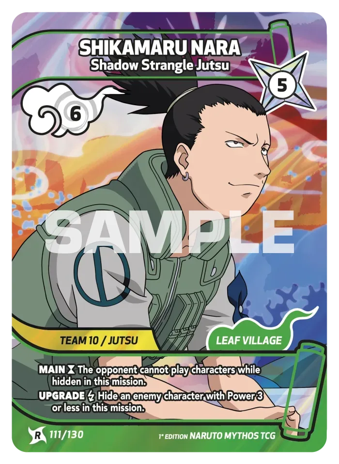 Shikamaru Nara - Shadow Strangle Jutsu 111/130