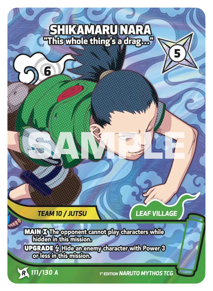 Shikamaru Nara - "This whole thing’s a drag…" 111/130 A