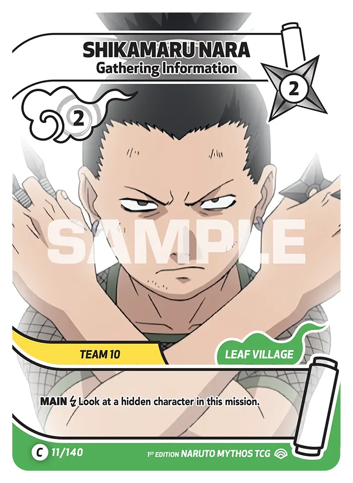 Shikamaru Nara - Gathering Information 11/140
