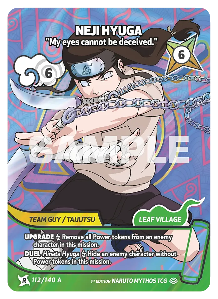 Neji Hyuga - "My eyes cannot be deceived." 112/140a