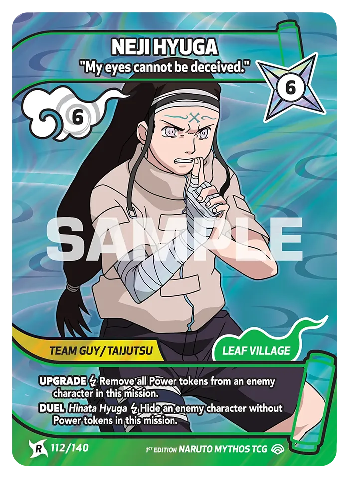 Neji Hyuga - "My eyes cannot be deceived." 112/140