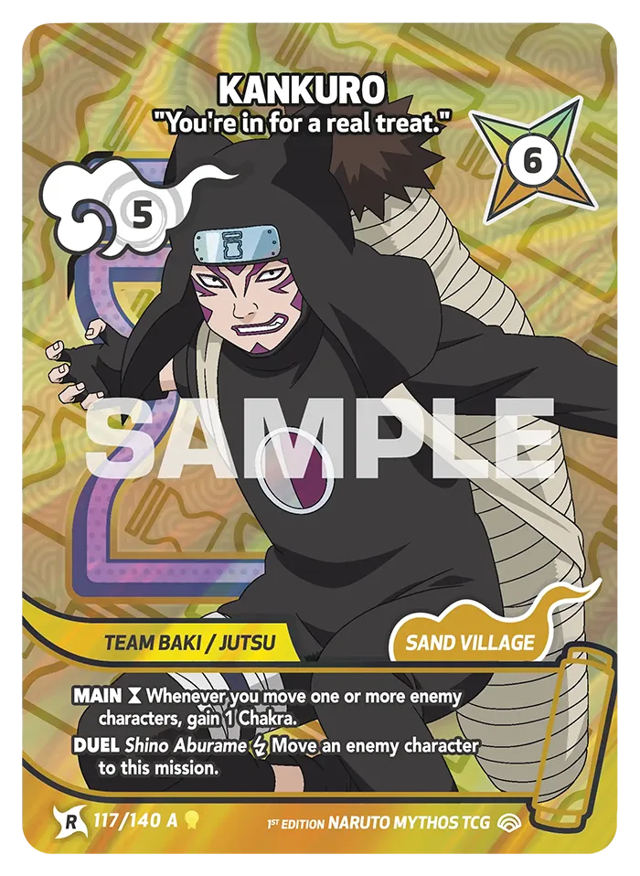 Kankuro - "You're in for a real treat." 117/140a