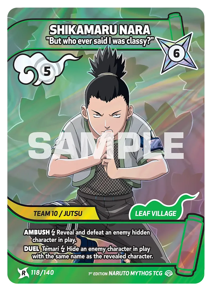 Shikamaru Nara - "But who ever said I was classy?" 118/140