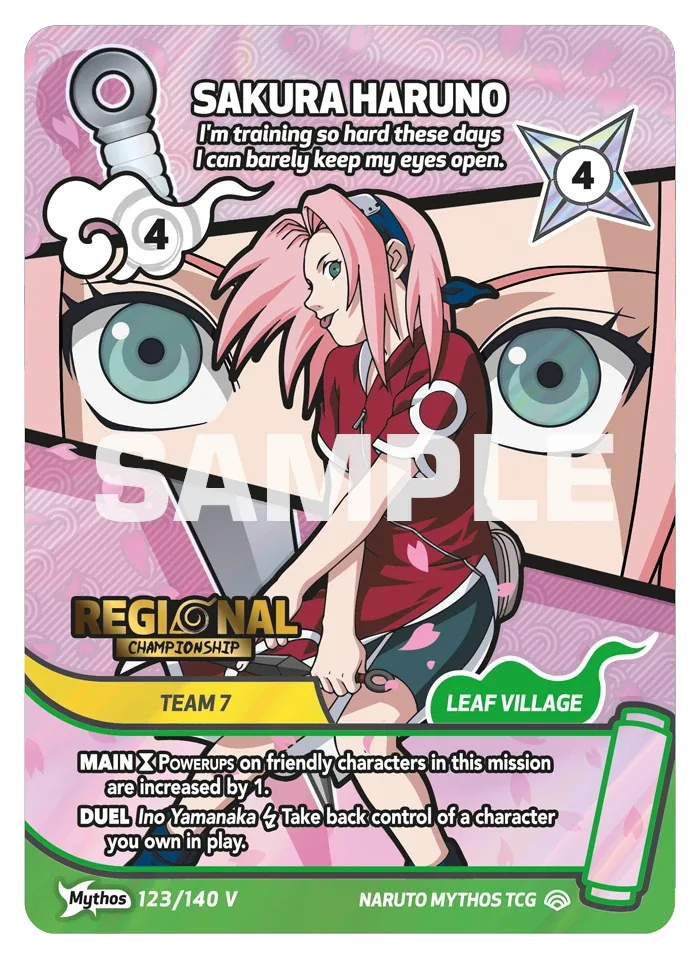 Sakura Haruno - Regional Promo 123/140 V