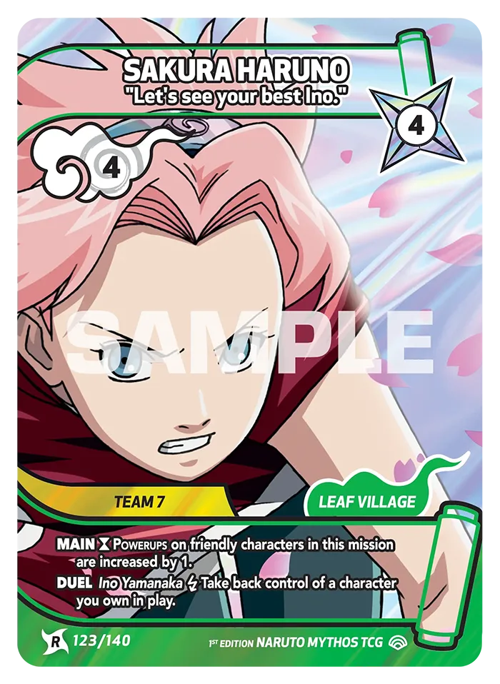 Sakura Haruno - "Let's see your best Ino." 123/140