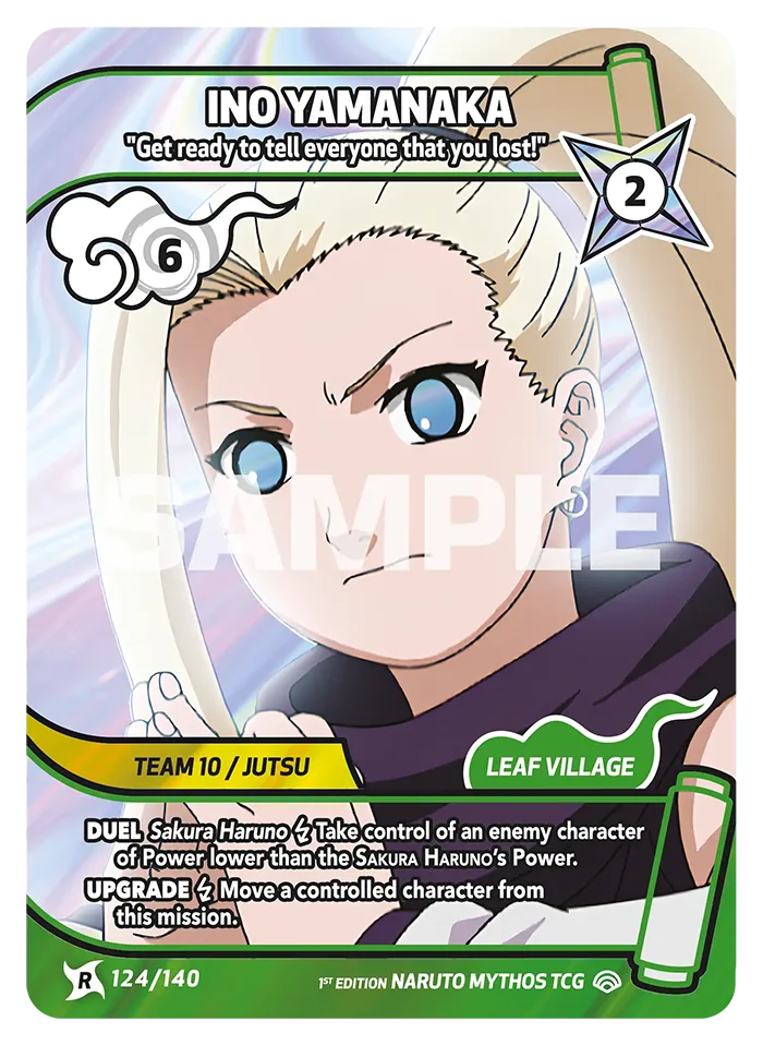 Ino Yamanaka - "Get ready to tell everyone that you lost!" 124/140