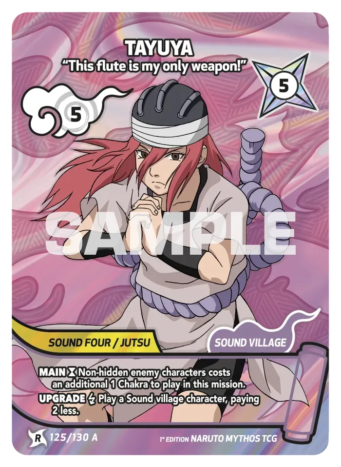 Tayuya - “This flute is my only weapon!” 125/130 A