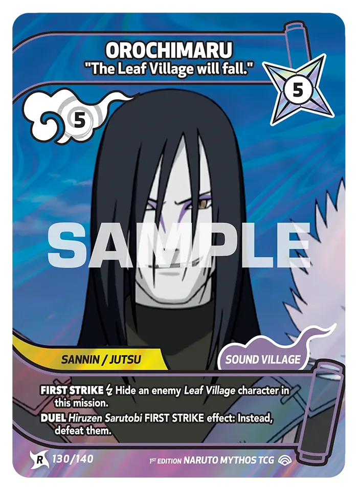 Orochimaru - "The Leaf Village will fall." 130/140