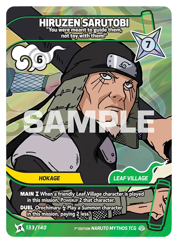 Hiruzen Sarutobi - "You were meant to guide them, not toy with them!" 133/140