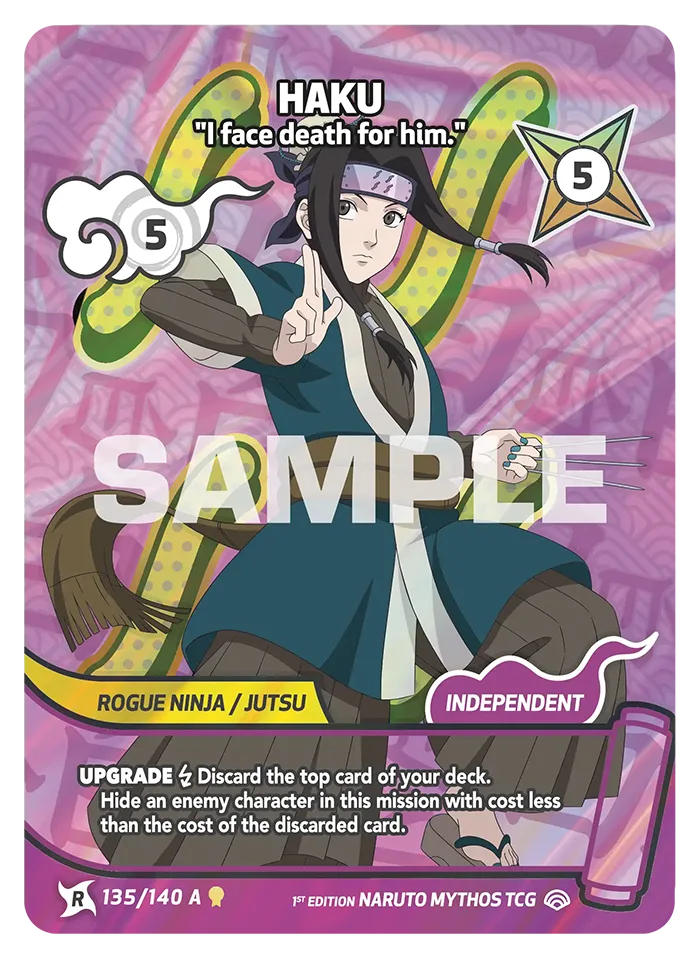 Haku - "I face death for him." 135/140 A