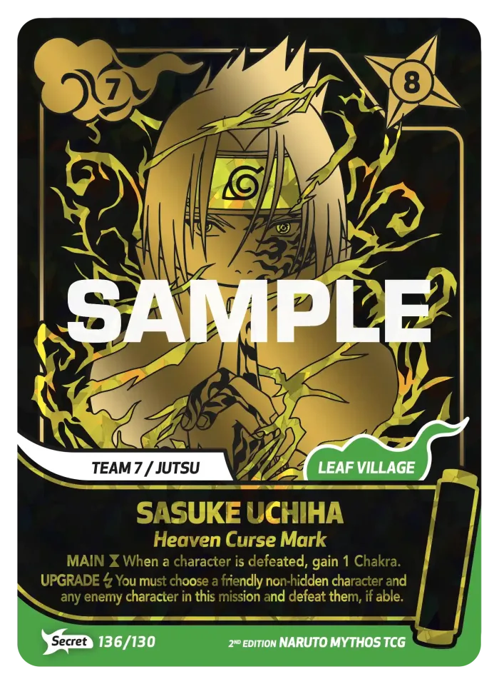 Sasuke Uchiha - Heaven Curse Mark 136/130