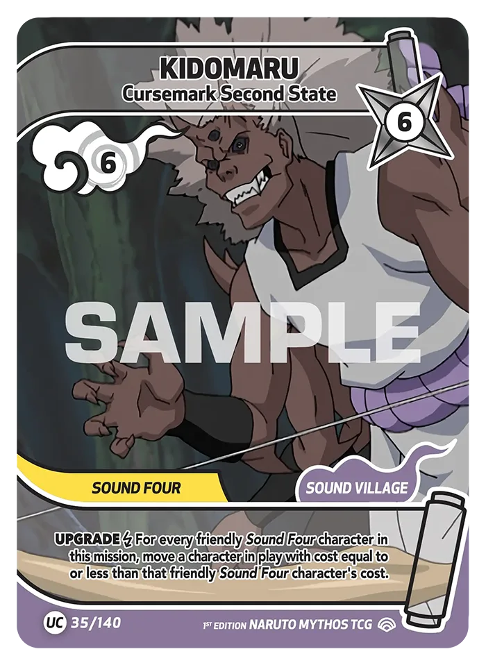 Kidomaru - Cursemark Second State 35/140