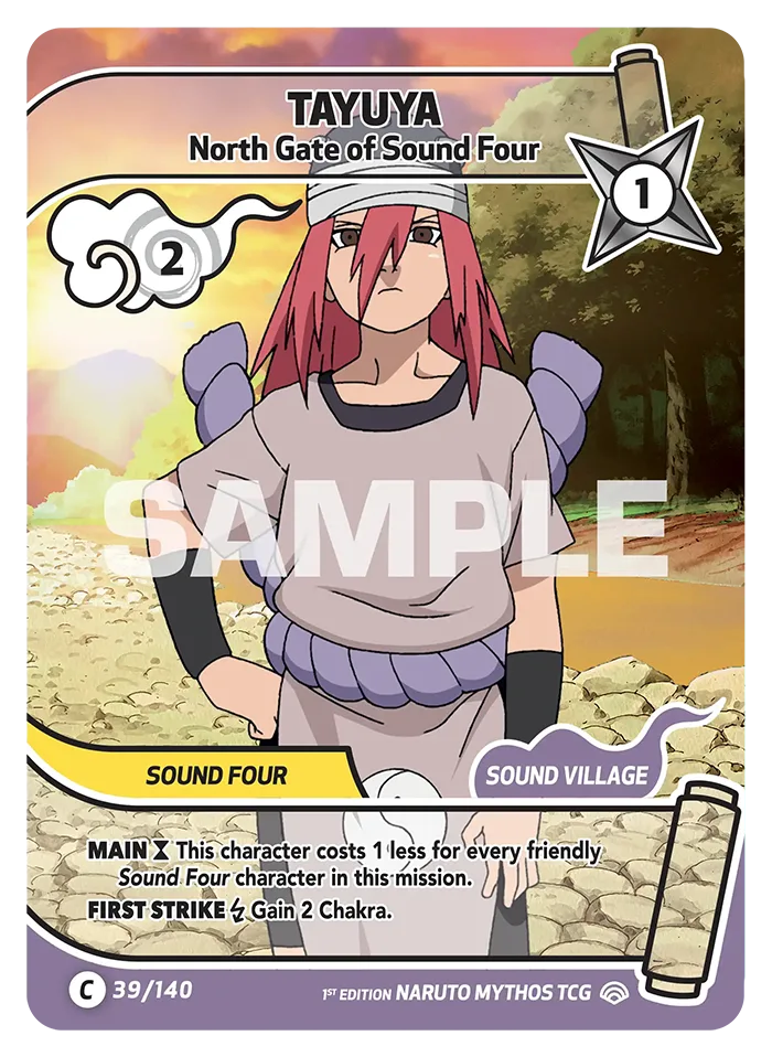 Tayuya - North Gate of Sound Four 39/140