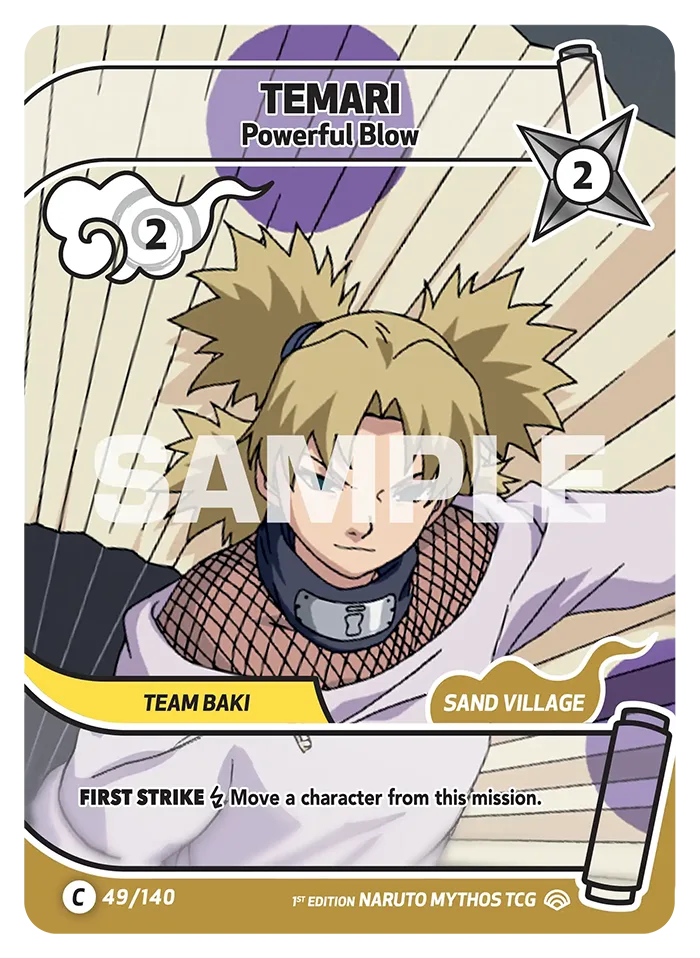 Temari - Powerful Blow 49/140