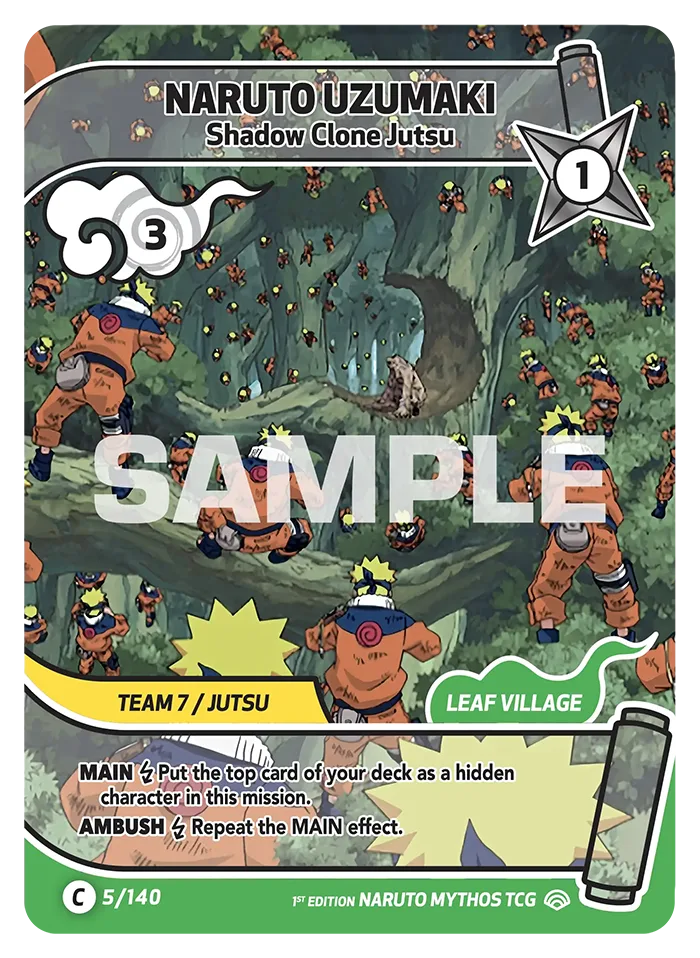 Naruto Uzumaki - Shadow Clone Jutsu 5/140