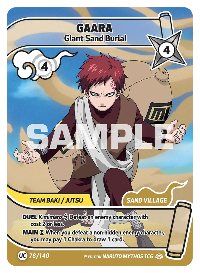 Gaara - Giant Sand Burial 78/140
