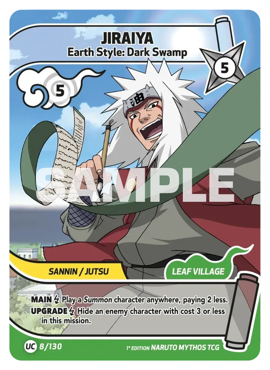 Jiraiya - Earth Style: Dark Swamp 8/130