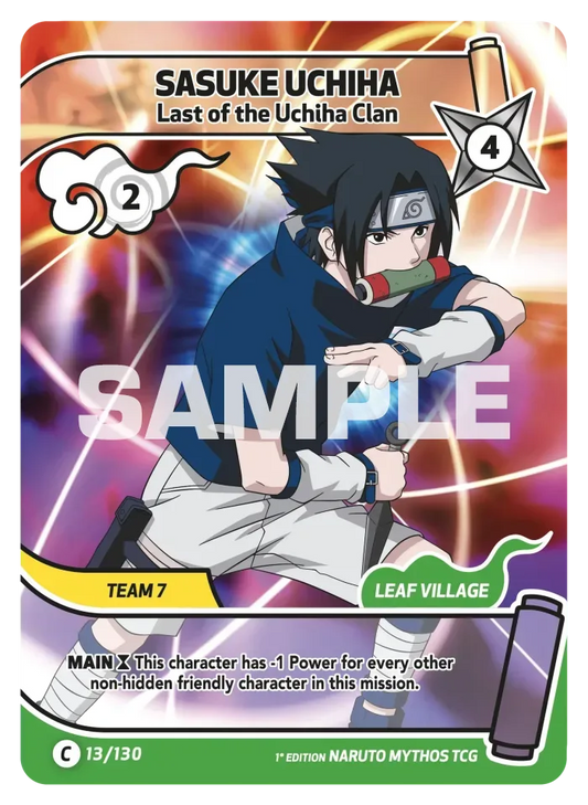 Sasuke Uchiha - Last of the Uchiha Clan 13/130