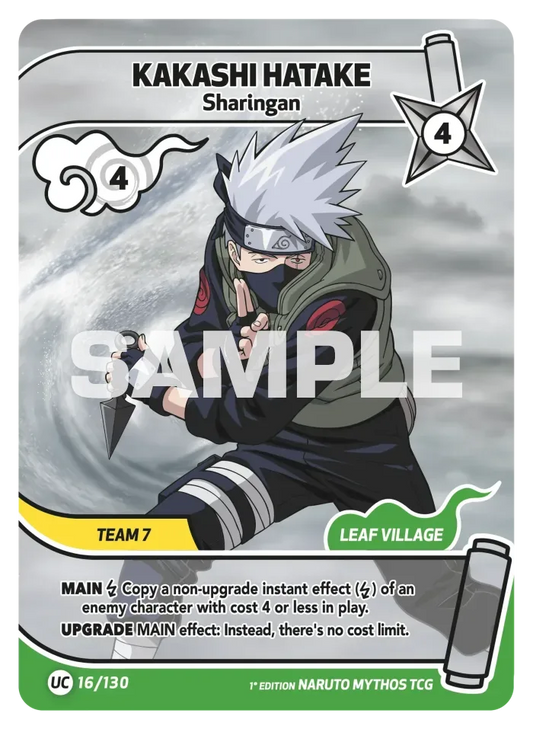 Kakashi Hatake - Sharingan 16/130
