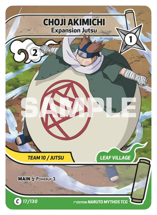 Choji Akimichi - Expansion Jutsu 17/130