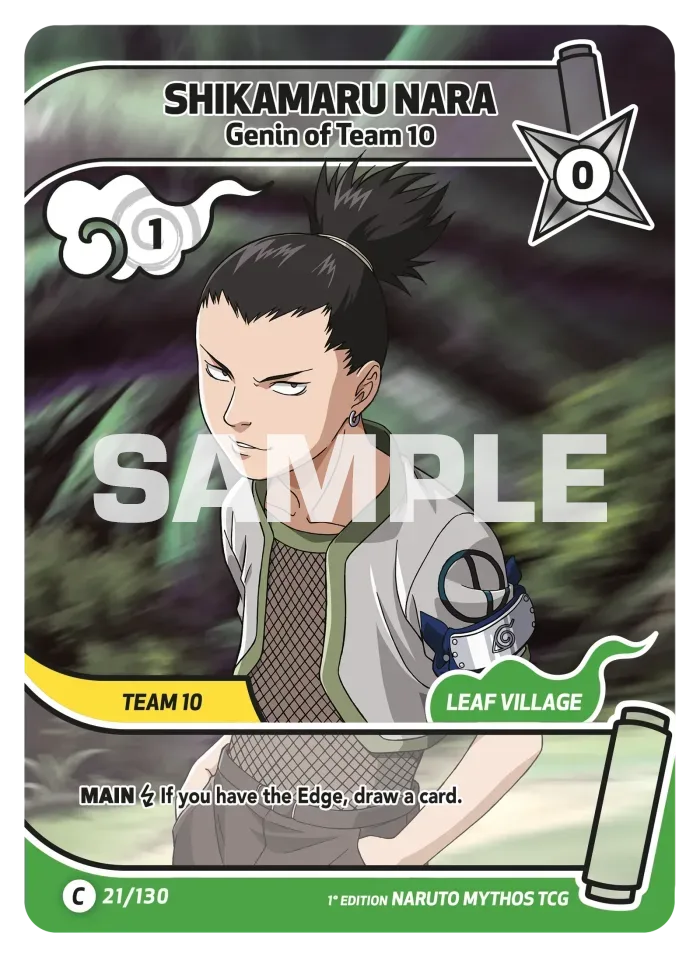 Shikamaru Nara - Genin of Team 10 21/130
