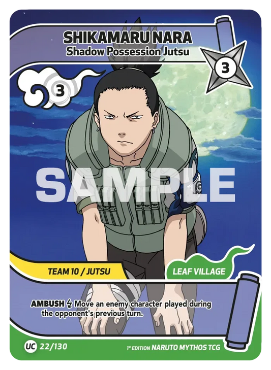 Shikamaru Nara - Shadow Possession Jutsu 22/130