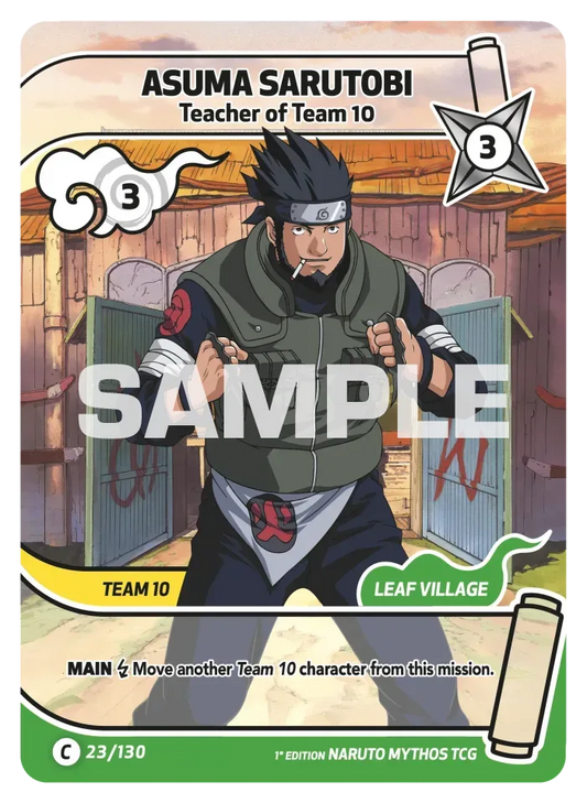 Asuma Sarutobi - Teacher of Team 10 23/130
