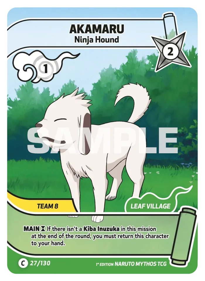 Akamaru - Ninja Hound 27/130