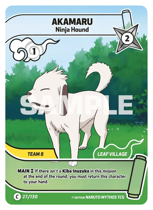 Akamaru - Ninja Hound 27/130