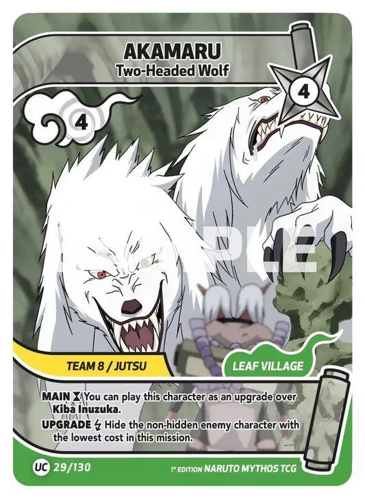 Akamaru - Two-Headed Wolf 29/130