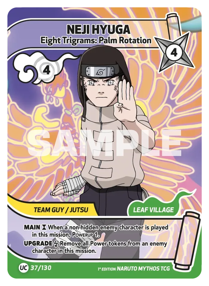 Neji Hyuga - Eight Trigrams: Palm Rotation 37/130