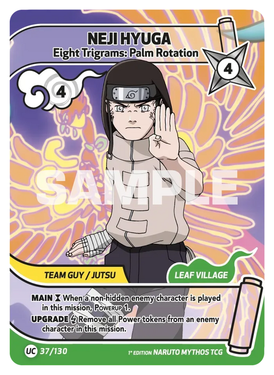 Neji Hyuga - Eight Trigrams: Palm Rotation 37/130