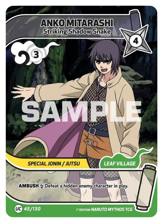 Anko Mitarashi - Striking Shadow Snake 45/130