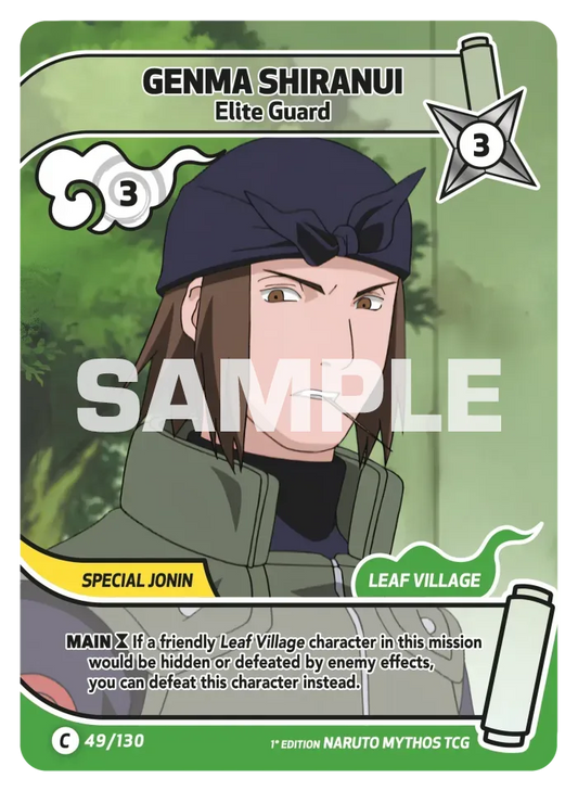 Genma Shiranui - Elite Guard 49/130