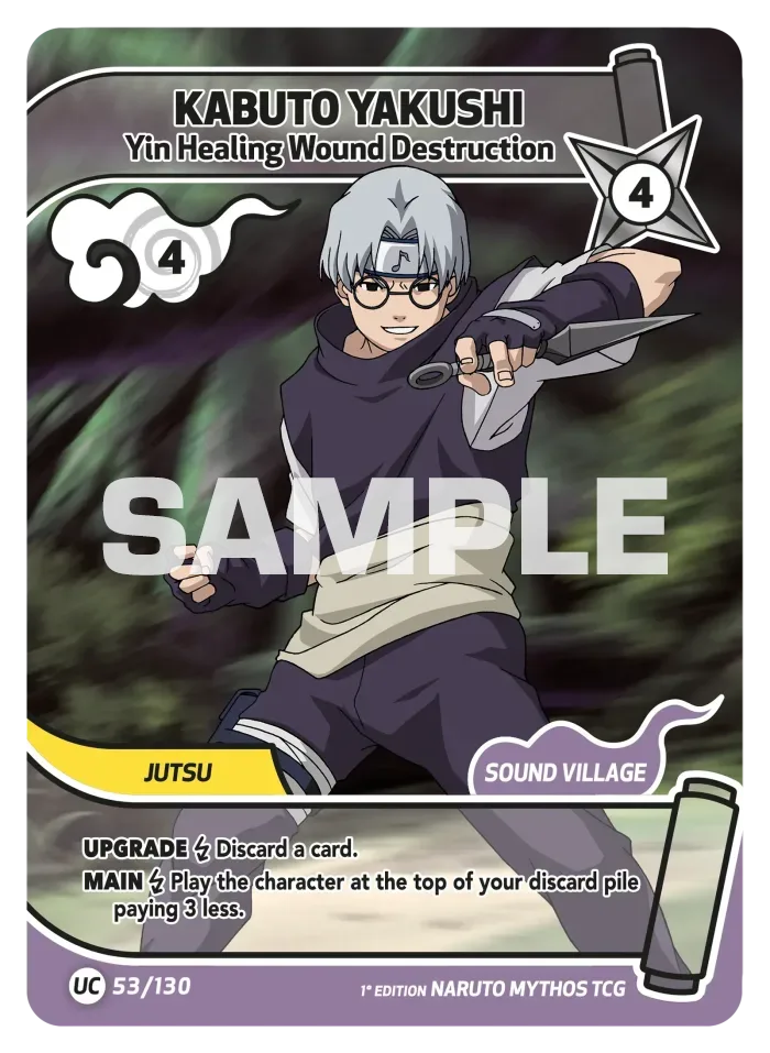 Kabuto Yakushi - Yin Healing Wound Destruction 53/130