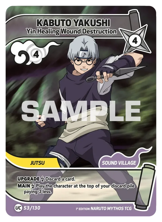 Kabuto Yakushi - Yin Healing Wound Destruction 53/130